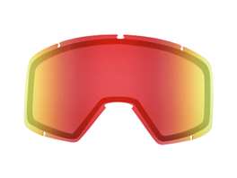 Giro BLOK MTB Goggle: Lens amber scarlet - Ersatzscheibe