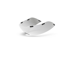 Giro Shield: Aerohead clear/silver M - Ersatzscheibe