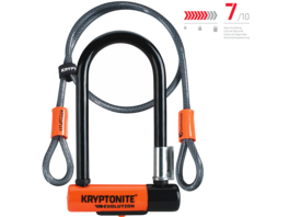 Kryptonite Evolution Mini-7 Bügelschloss + KryptoFlex™