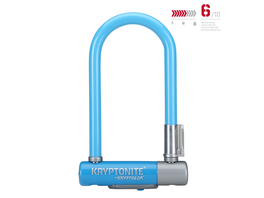 Kryptonite KryptoLok Mini-7 Bügelschloss light blue