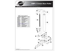 Park Tool 1166-4 Outer Shell Bolt CRP-1