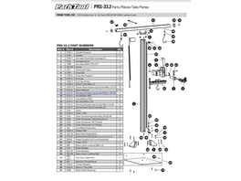 Park Tool 2111-4 Flachkopfschraube PRS-33(.2)