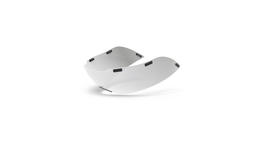 Giro Shield: Aerohead clear/silver M Giro Shield: Aerohead clear/silver M
