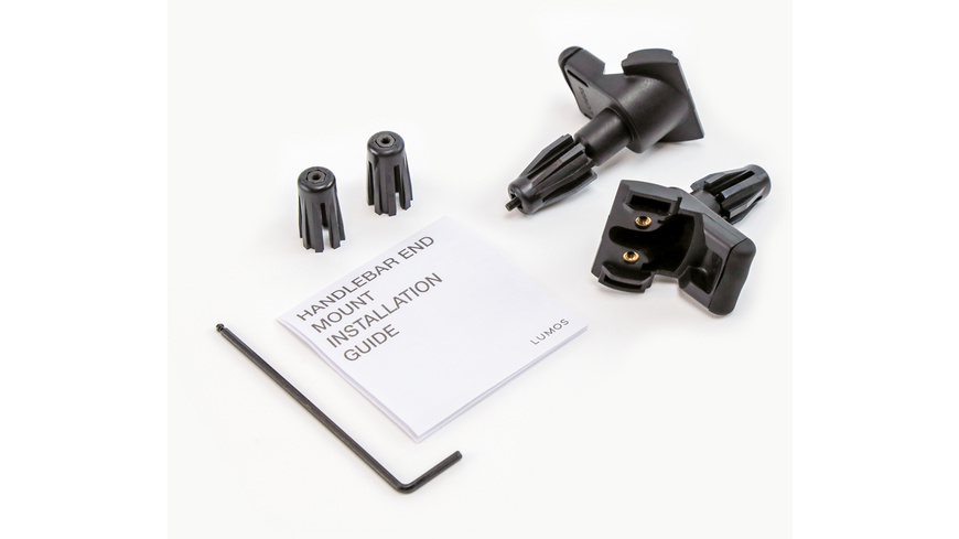 Lumos Firefly Handlebar End Mounts x2