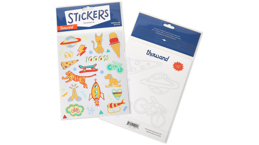 Thousand Sticker Sheet Thousand Jr