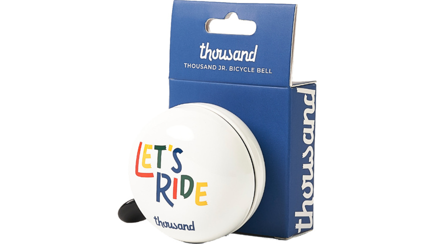 Thousand Kids Bell Let's Ride - Silver