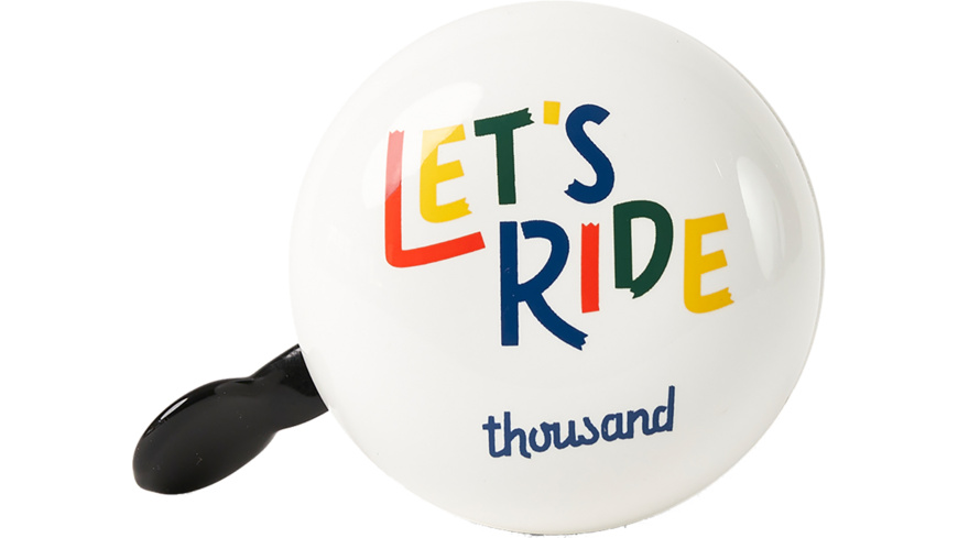 Thousand Kids Bell Let's Ride - Silver