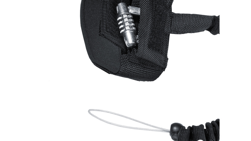 Amplifi Wire Lock Leash black Amplifi Wire Lock Leash black