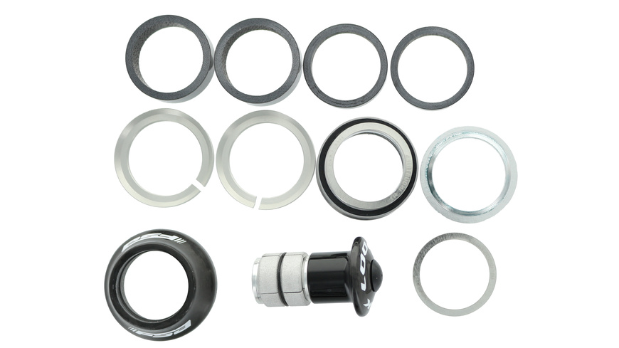 Look Steuersatz-Kit(+Spacer,Kappe) 1-1/8