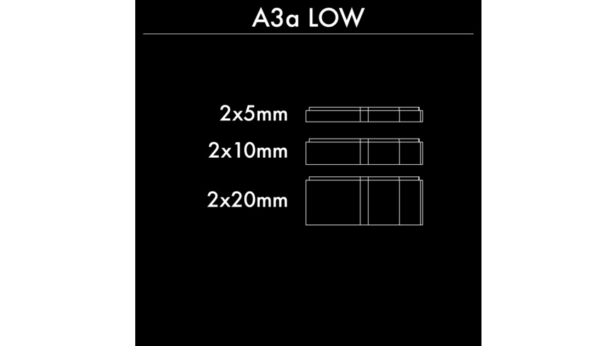 Profile Design A3A Low-Riser Kit (5/10/20mm)