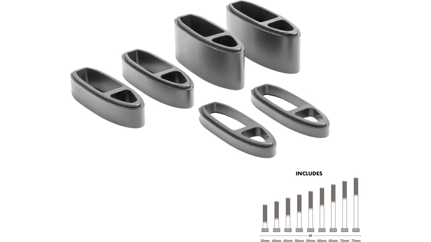 Profile Design A3A Low-Riser Kit (5/10/20mm)