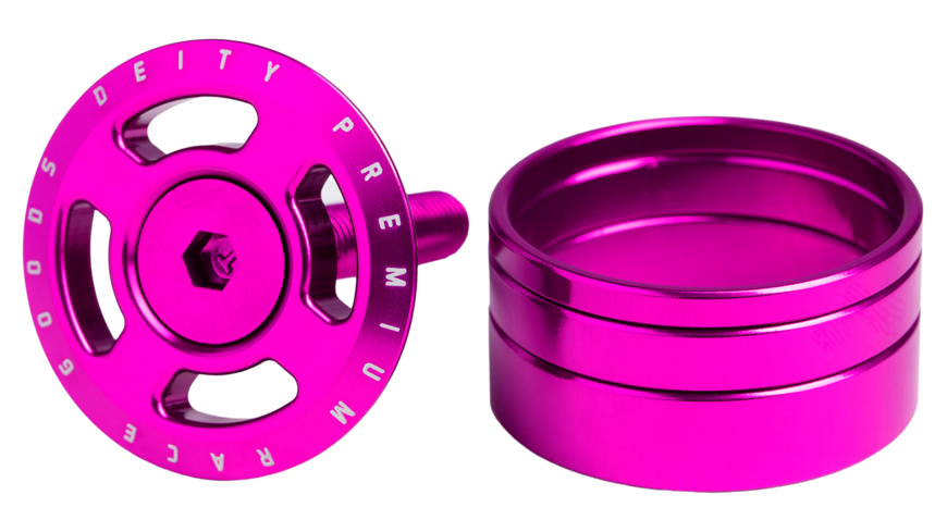 Deity Crosshair Headset Cap Deity Crosshair Headset Cap
