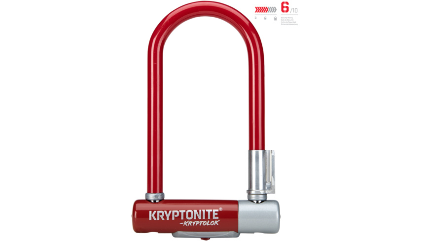 Kryptonite KryptoLok Mini-7 Bügelschloss merlot