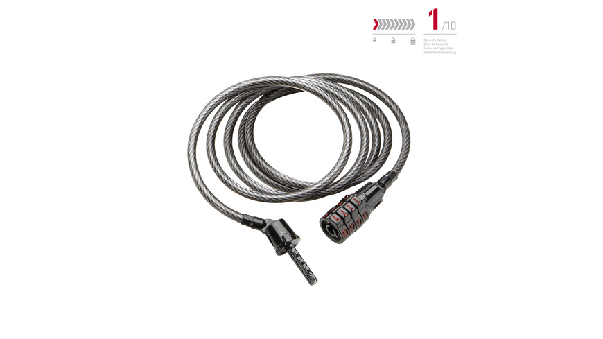 Kryptonite Keeper 512 Combo Cable 5mm/120cm