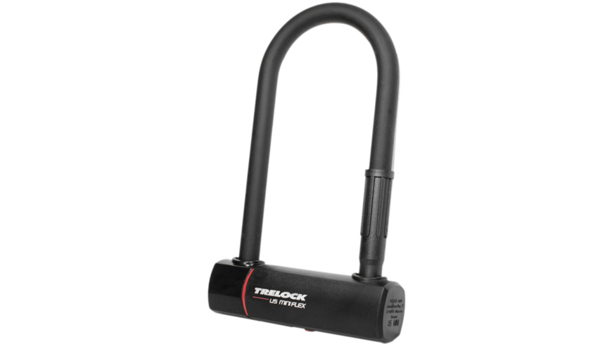 Trelock U5 Mini Bügelschloss 8,3x17,8cm + FlexKabel Trelock U5 Mini Bügelschloss 8,3x17,8cm + FlexKabel
