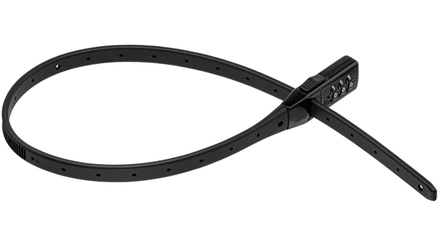 Trelock Strap-It Combo Schloss 53cm Schwarz