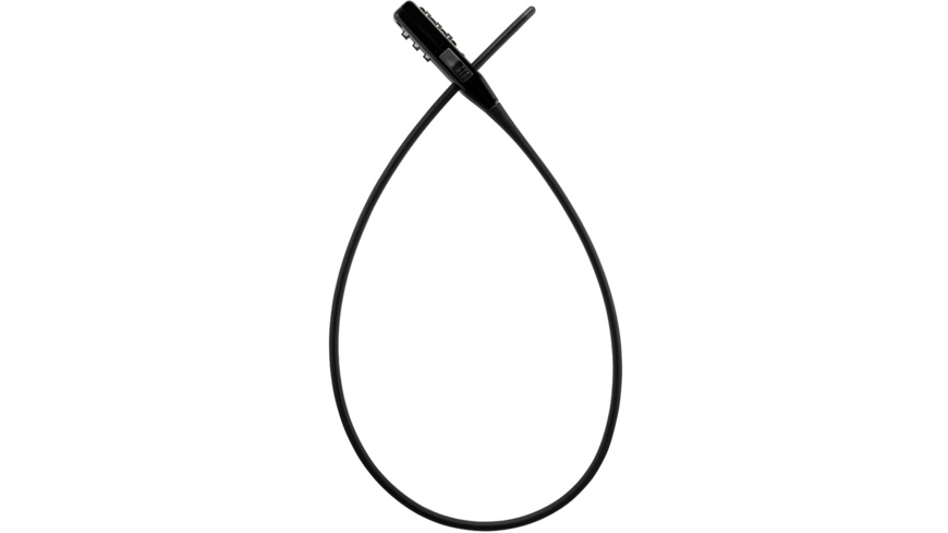 Trelock Strap-It Combo Schloss 53cm Schwarz