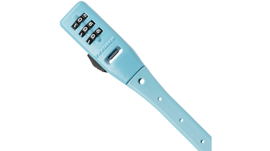 Trelock Strap-It Combo Schloss 53cm Blau
