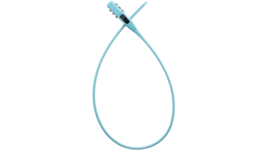 Trelock Strap-It Combo Schloss 53cm Blau