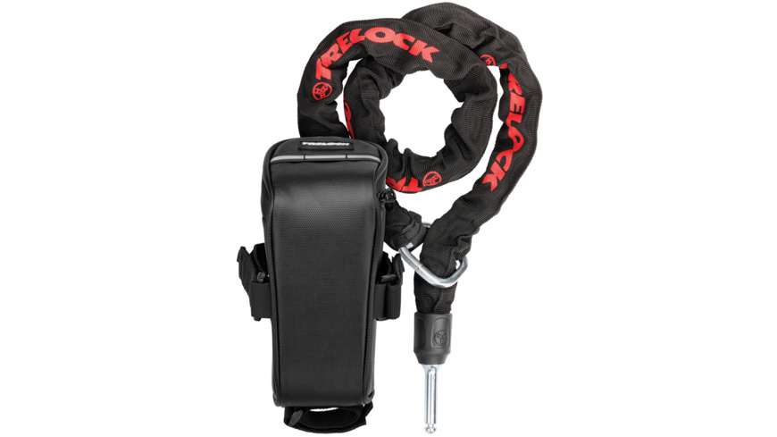 Trelock ZR 355 Plug-In Chain 150cm + Satteltasche
