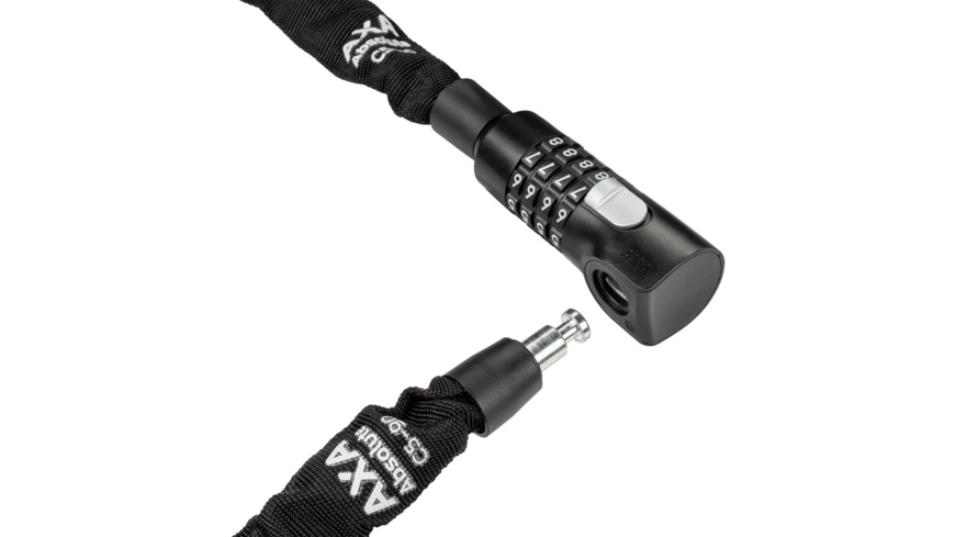 AXA Absolute C5 Combo Kettenschloss 90cm