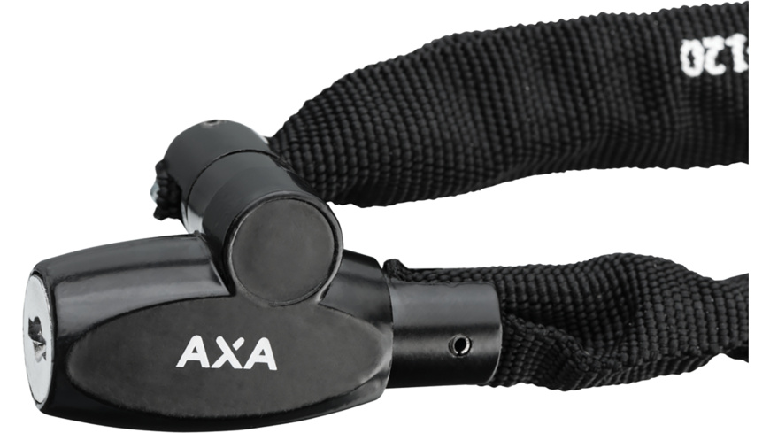 AXA Rigid RCK Kettenschloss 120cm Schwarz