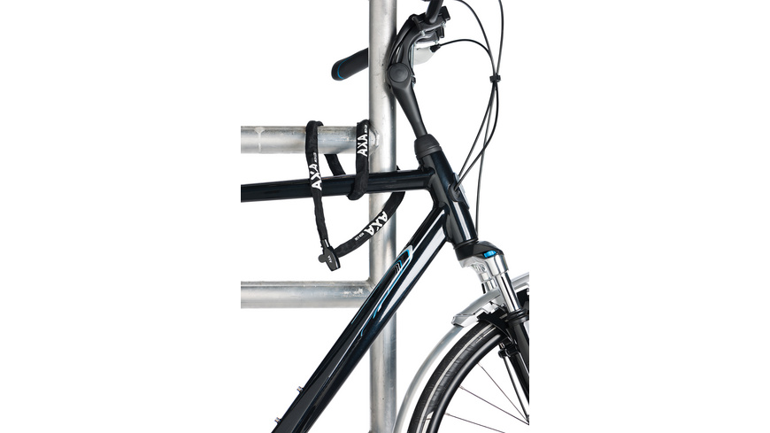 AXA Rigid RCK Kettenschloss 120cm Schwarz
