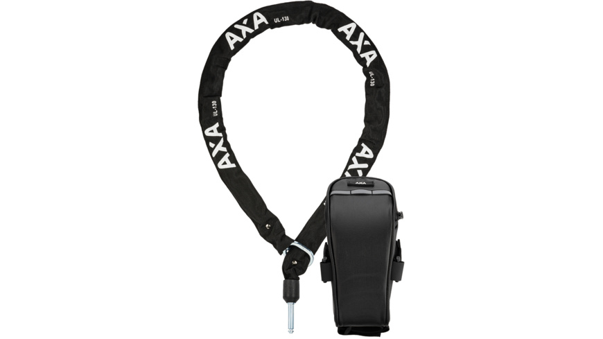 AXA ULC 130 Plug-In Chain 130cm + Satteltasche AXA ULC 130 Plug-In Chain 130cm + Satteltasche