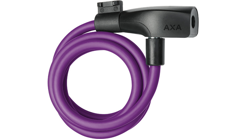 AXA Resolute 8 Kabelschloss 120cm Purple Royal AXA Resolute 8 Kabelschloss 120cm Purple Royal