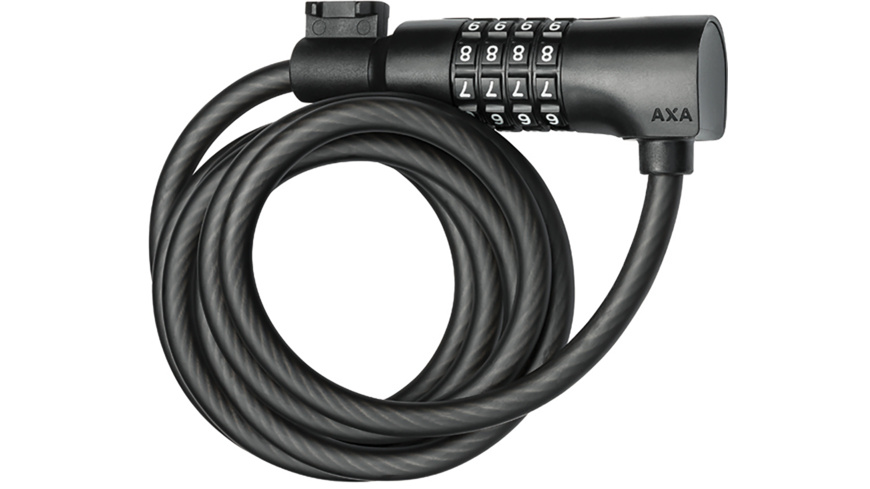 AXA Resolute C8 Combo Kabelschloss 180cm AXA Resolute C8 Combo Kabelschloss 180cm