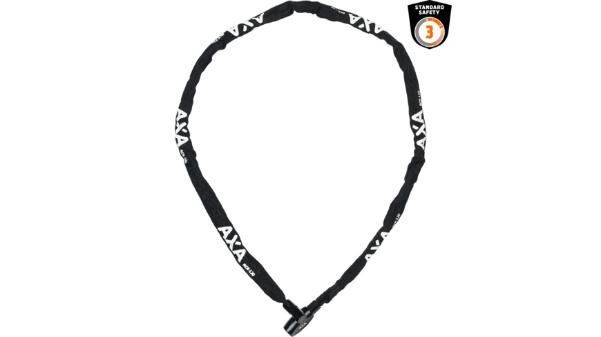 AXA Rigid RCK Kettenschloss 120cm Schwarz