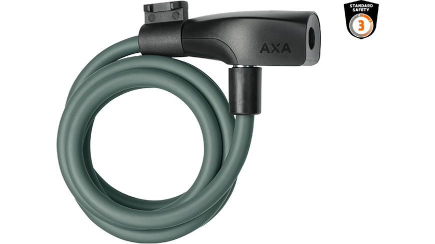 AXA Resolute 8 Kabelschloss 120cm Green Army