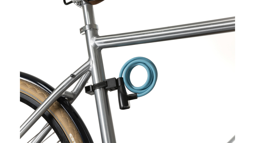 AXA Resolute 8 Kabelschloss 120cm Blue Petrol