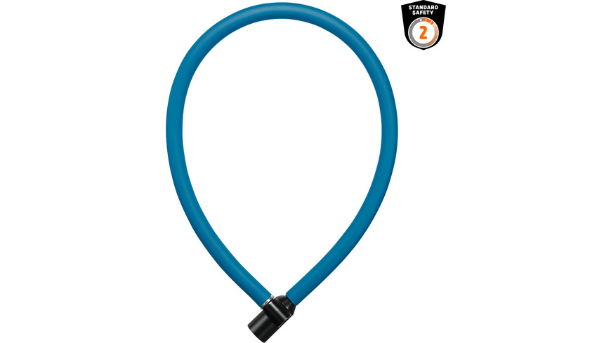 AXA Resolute 6 Kabelschloss 60cm Blue Petrol