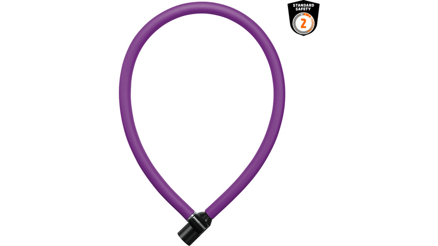 AXA Resolute 6 Kabelschloss 60cm Purple Royal