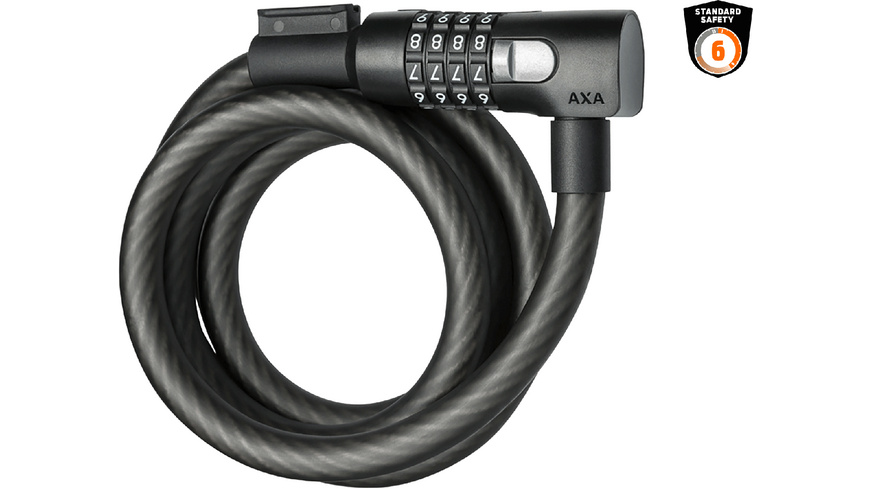 AXA Resolute C15 Combo Kabelschloss 180cm