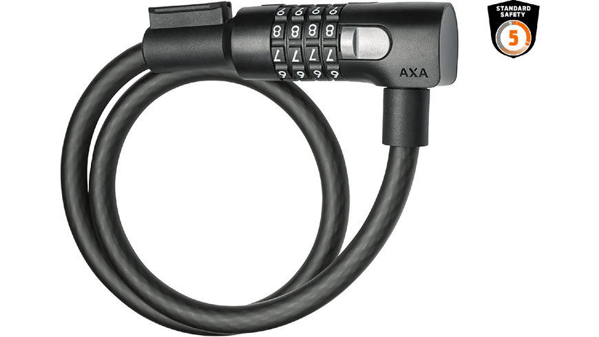 AXA Resolute C12 Combo Kabelschloss 65cm