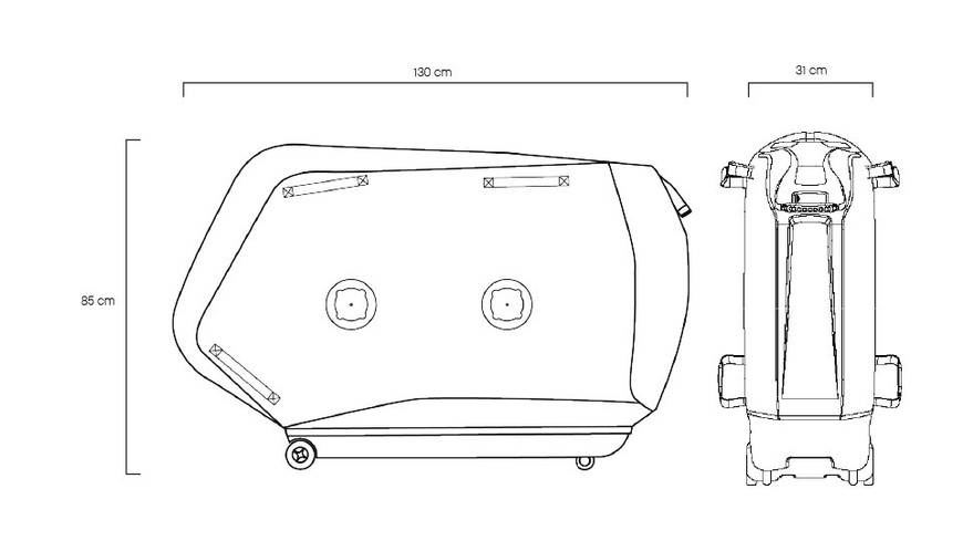 Biknd Helium V4 gelb Fahrradtasche Biknd Helium V4 gelb Fahrradtasche