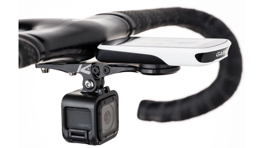 K-Edge Garmin Integr. H-Bar Combo Mt Black