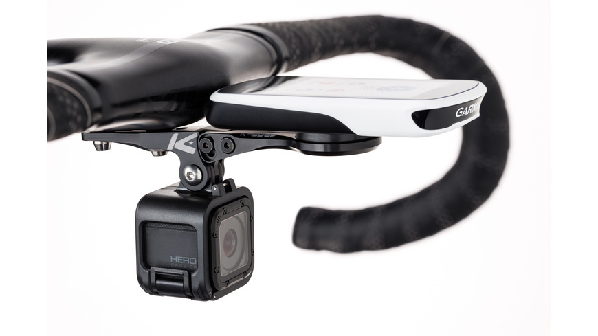 K-Edge Garmin Integr. H-Bar Combo Mt Black