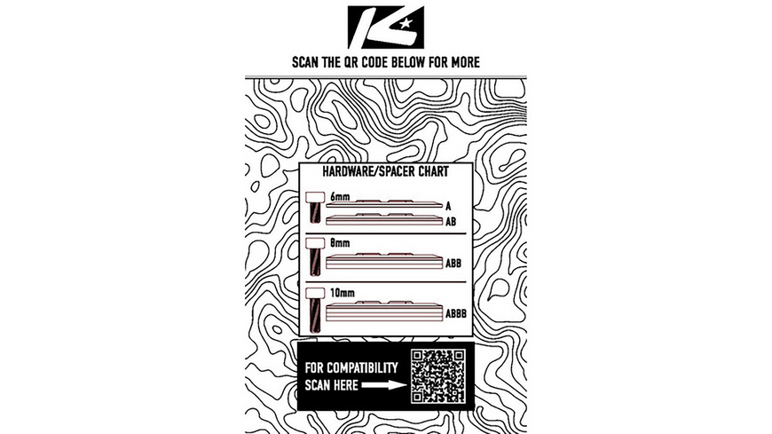 K-Edge HAMMERHEAD Insert Kit for Karoo2