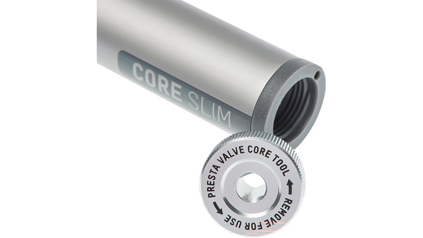 Blackburn Core Slim silver Minipumpe