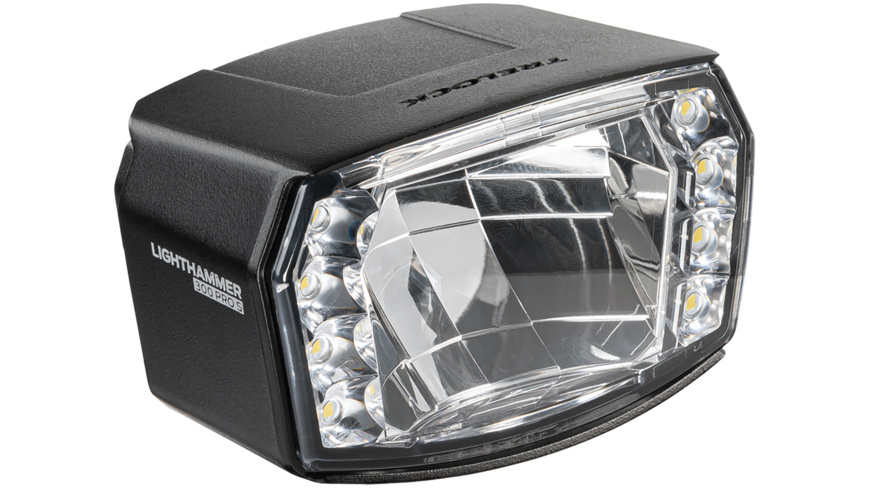 Trelock LS 990 LIGHTHAMMER Pro 200/300 LUX S-Pedelec (12V) / Headlight