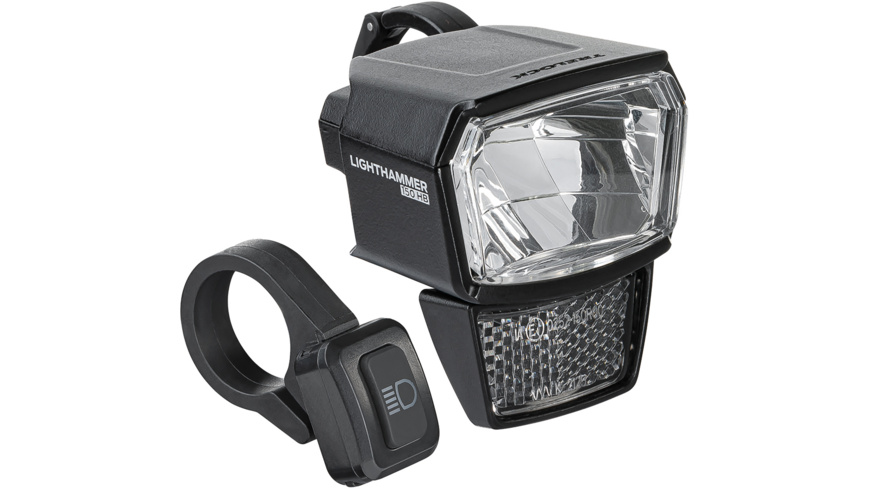 Trelock LS 940-HB LIGHTHAMMER 150/150 LUX E-Bike (12V) / Headlight Trelock LS 940-HB LIGHTHAMMER 150/150 LUX E-Bike (12V) / Headlight