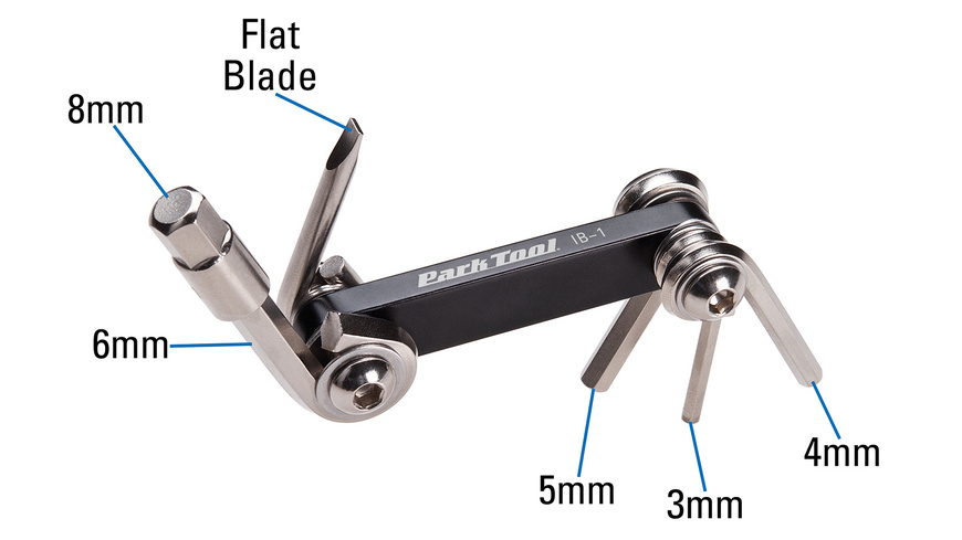 Park Tool IB-1 I-Beam Mini-Faltwerkzeug