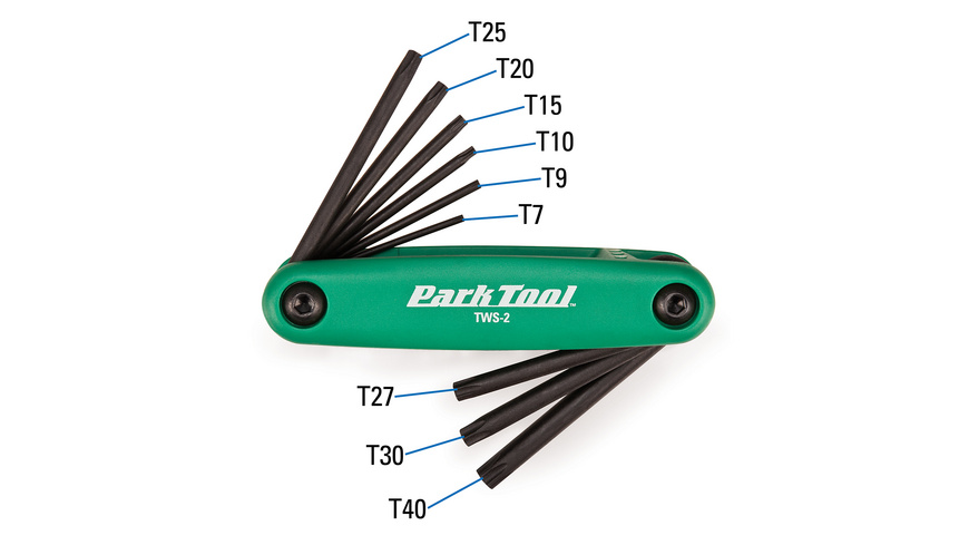 Park Tool TWS-2 Torx Schlüssel Set