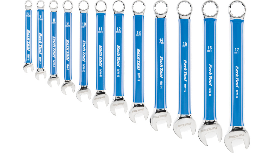 Park Tool MW-SET.2 Kombischlüssel-Set (Ring- und Maulschlüsseln) 6-17mm