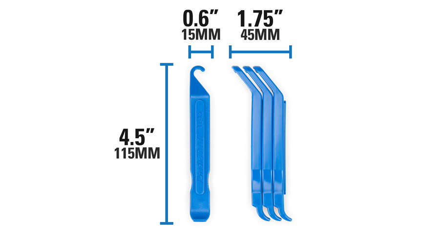 Park Tool TL-1.2 Reifenheberset (Disp=25*3St)