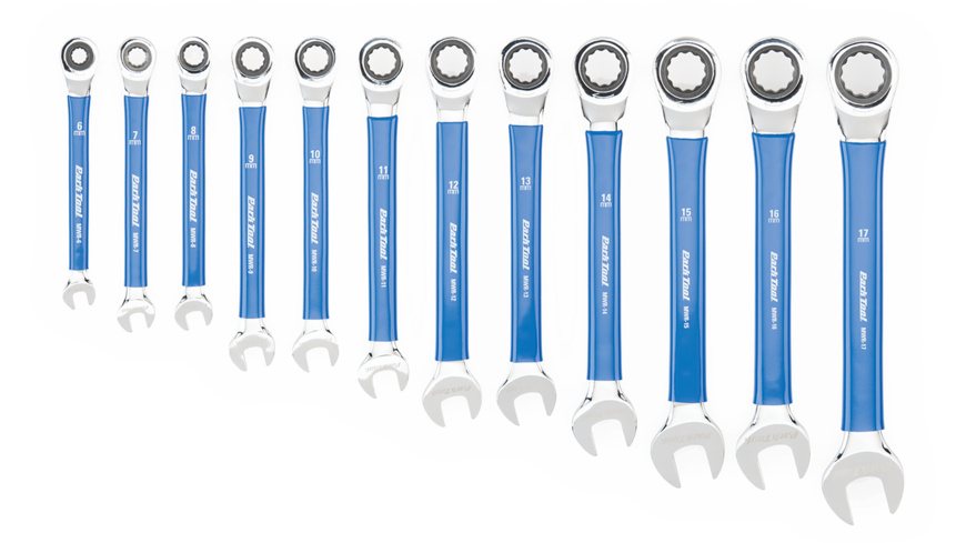 Park Tool MWR-SET Kombischlüssel-Set m. Ratschenfunktion 6-17mm