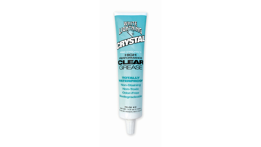 White Lightning Crystal Clear Grease 100g Tube White Lightning Crystal Clear Grease 100g Tube